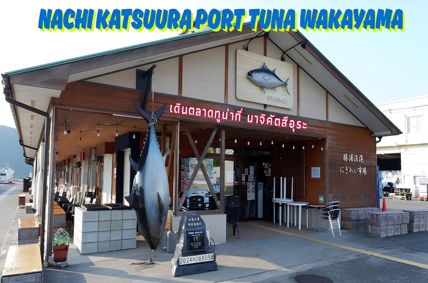 Nachi Katsuura Port Tuna: เดินตลาดทูน่าที่ นาจิคัตสึอุระ วาคายามะ