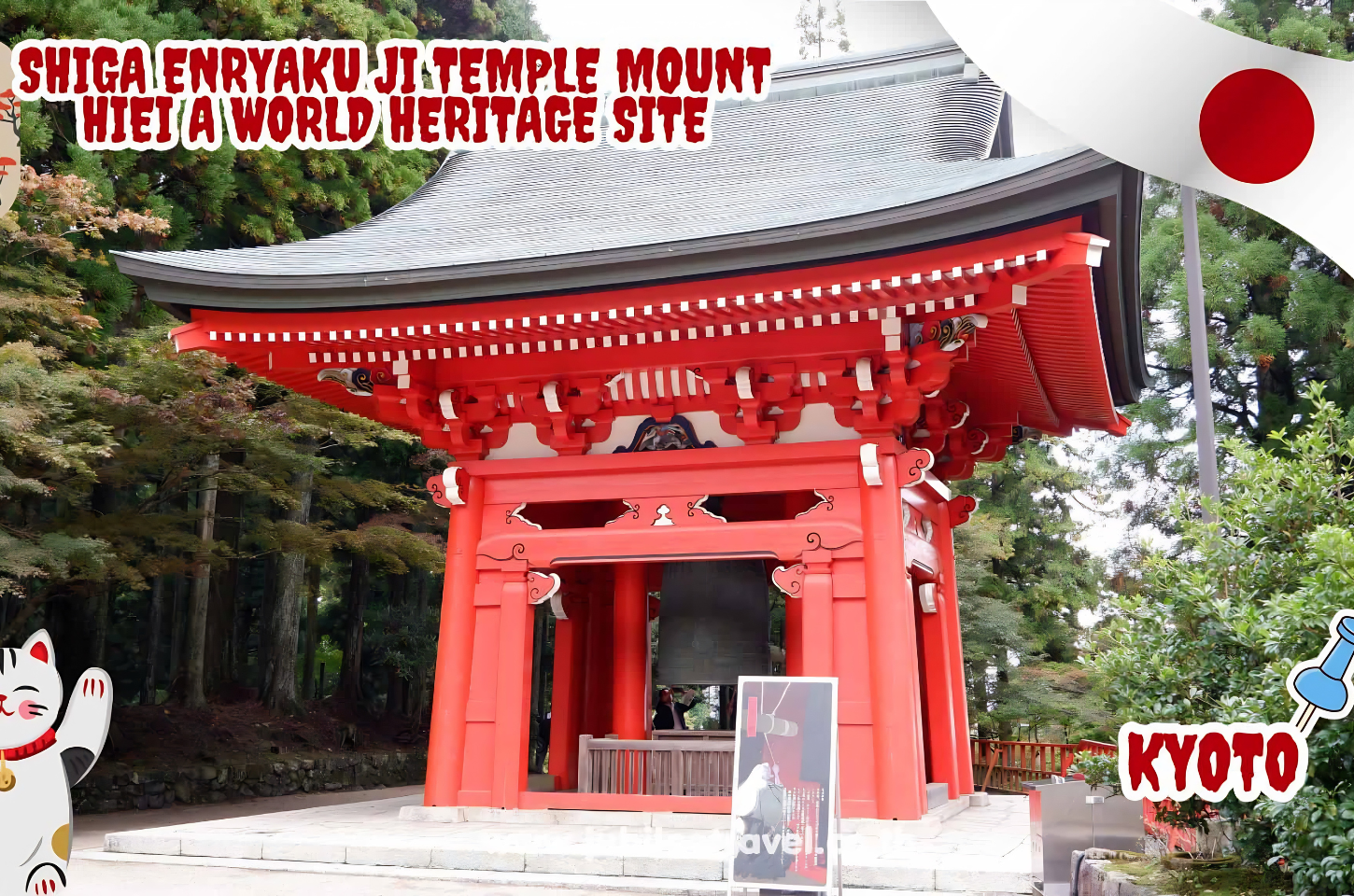 Shiga Enryaku ji Temple Mount Hiei A World Heritage Site: ชมวัดเอนเรียคุจิ มรดกโลกของญี่ปุ่น