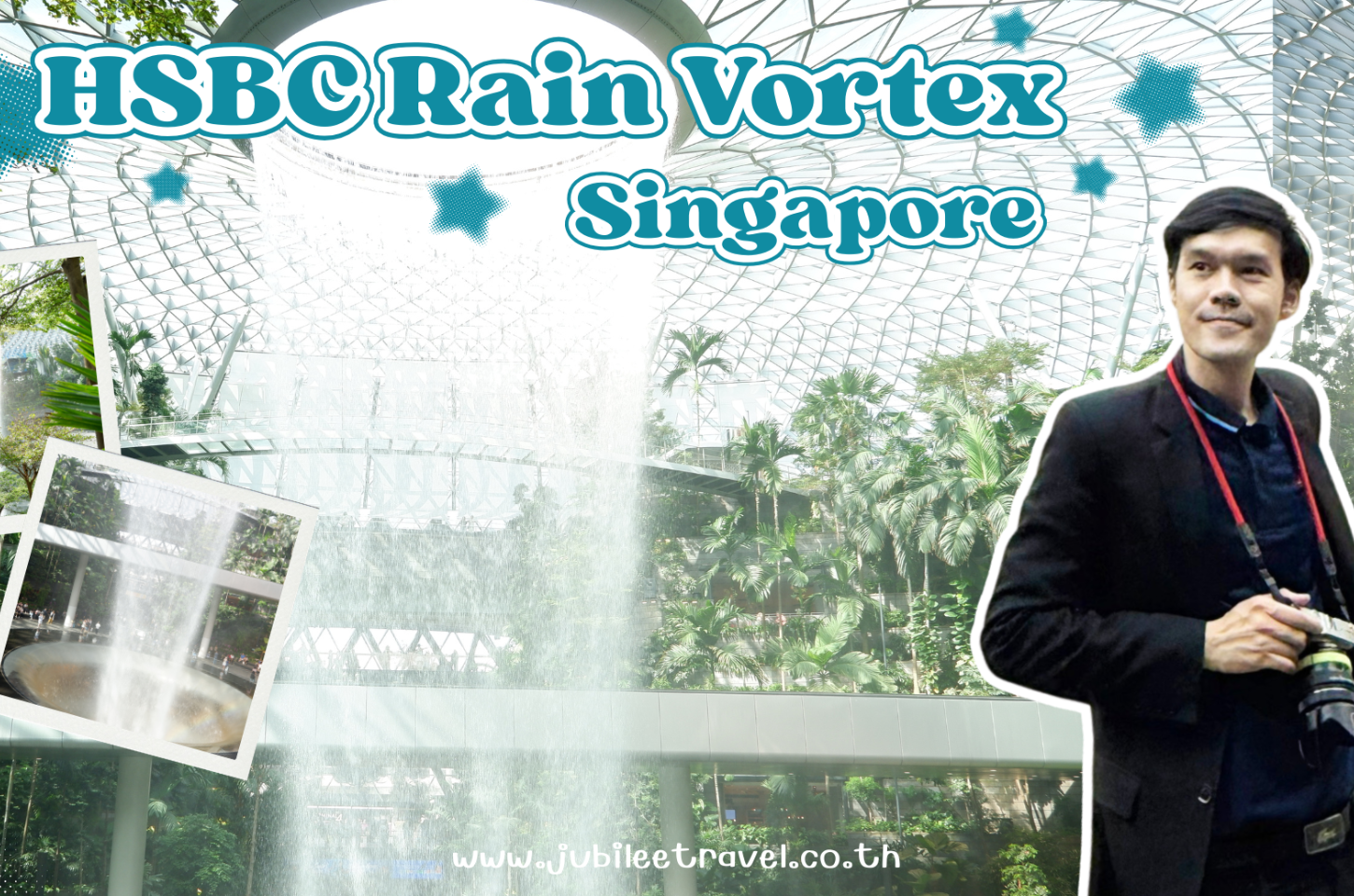 Jewel Changi Airport : เจล ชางงี แอร์พอร์ต
