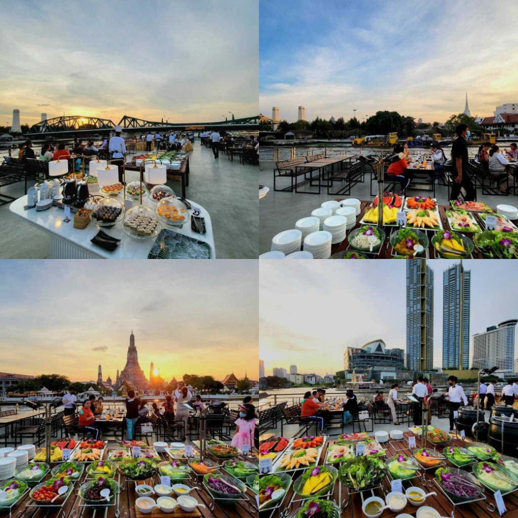 ล่องเรือ White Orchid River Cruise (รอบ TWILIGHT) ชมพระอาทิตย์ตกดิน