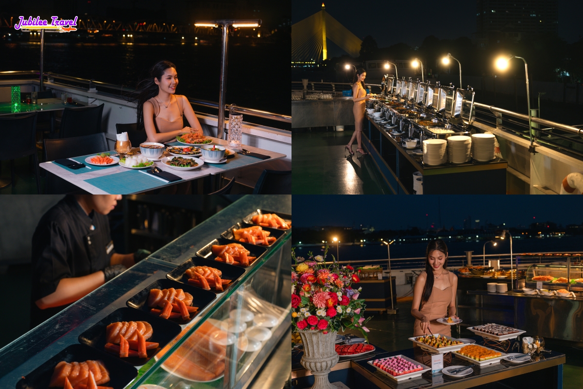 ล่องเรือดินเนอร์ Riverside Carnival Cruise ที่สุดของโชว์บนน่านน้ำเจ้าพระยา