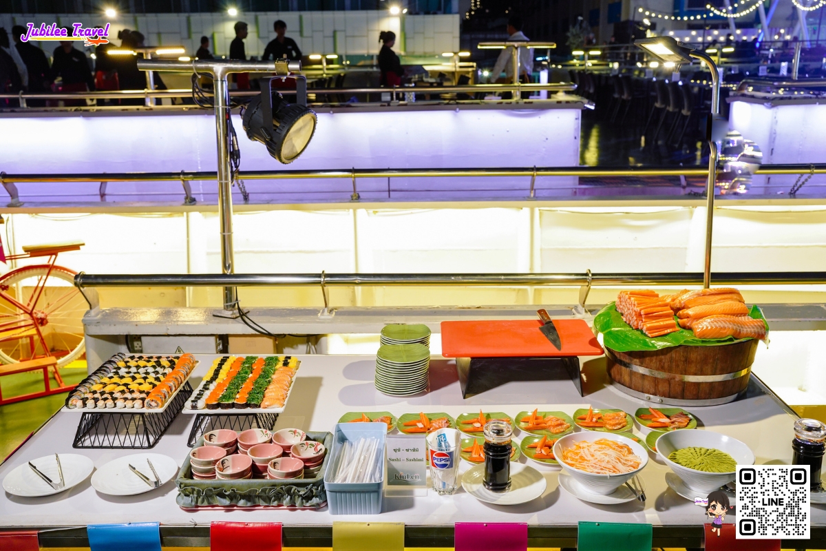 สัมผัสประสบการณ์ ล่องเรือ Riverside Kinlen Cruise ชิม Street Food ชม Show 90's