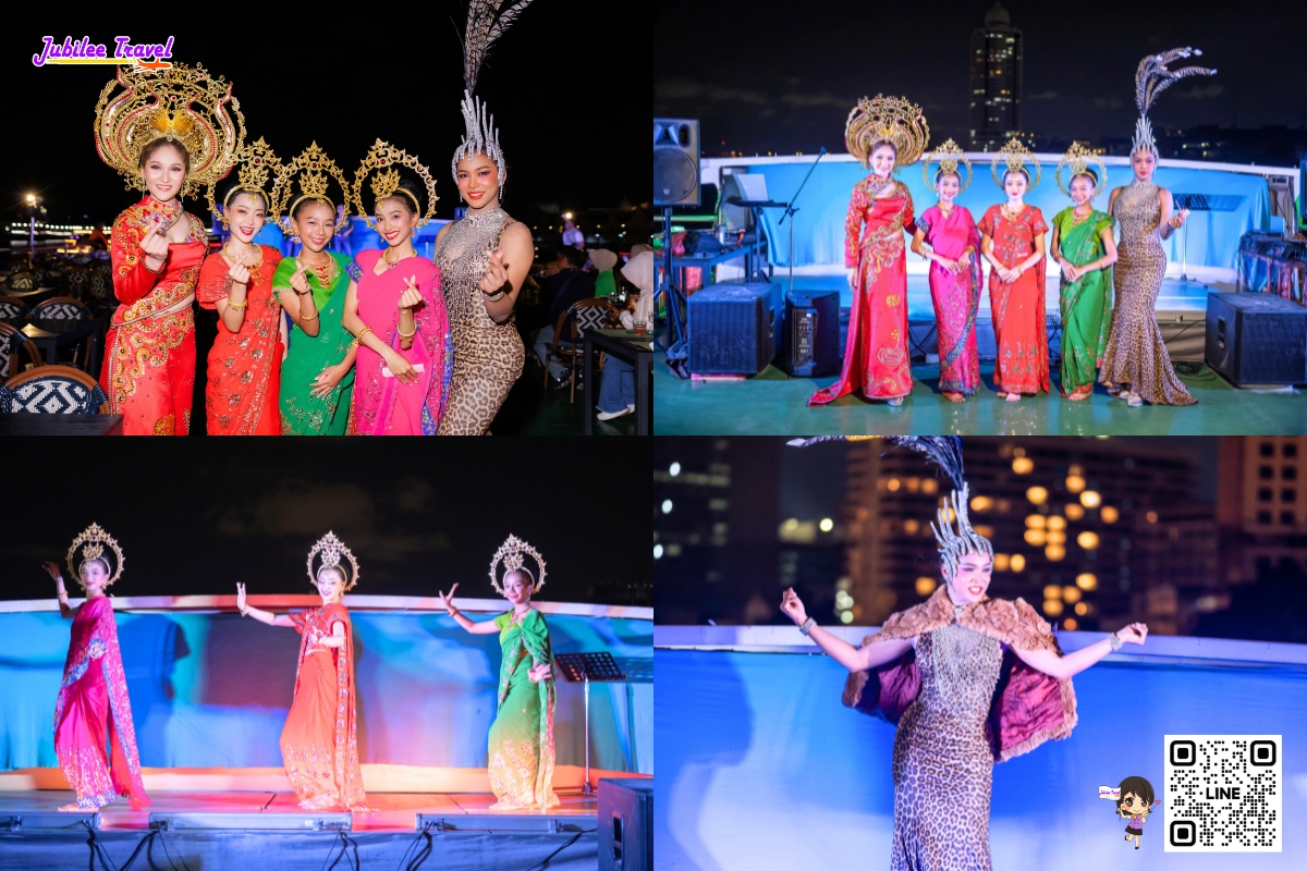 ล่องเรือดินเนอร์ Riverside Faraya Cruise เรือฮาลาลบนน่านน้ำเจ้าพระยา