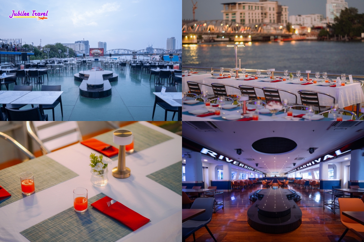 ล่องเรือดินเนอร์ Riverside Carnival Cruise ที่สุดของโชว์บนน่านน้ำเจ้าพระยา