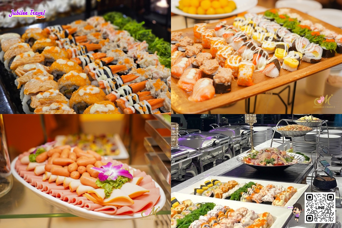 ล่องเรือดินเนอร์ Meridian Cruise2 (รอบ DINNER) โปรโมชั่นพิเศษ! มา 4 จ่าย 3 ใช้ได้ทุกวัน พร้อม รับฟรี Beer 1 เหยือก!
