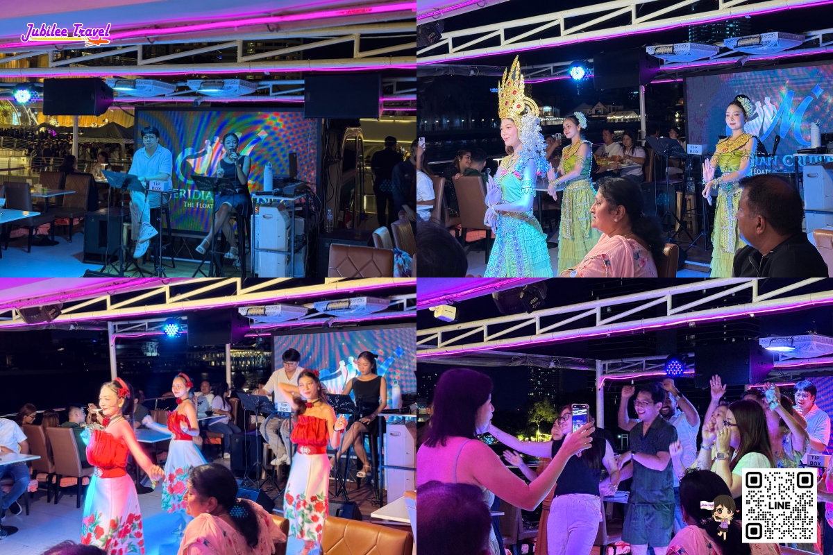 ล่องเรือดินเนอร์ Meridian Cruise2 (รอบ DINNER) โปรโมชั่นพิเศษ! มา 4 จ่าย 3 ใช้ได้ทุกวัน พร้อม รับฟรี Beer 1 เหยือก!